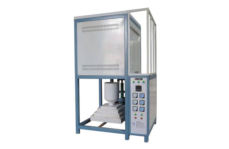 坩堝可升降熔塊爐