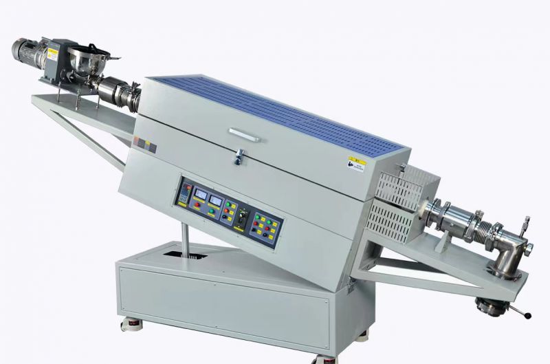 自動進料旋轉管式爐